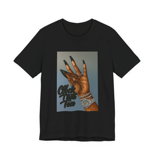 Clock that tea Unisex Jersey Short Sleeve Tee