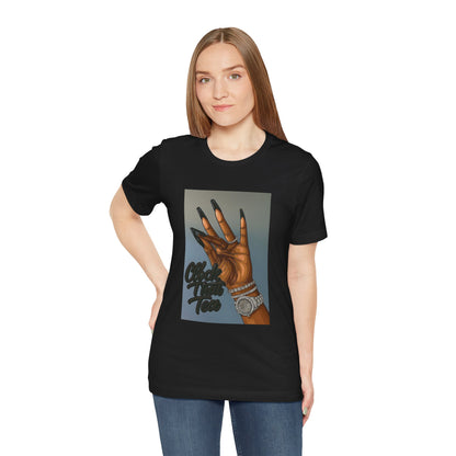 Clock that tea Unisex Jersey Short Sleeve Tee