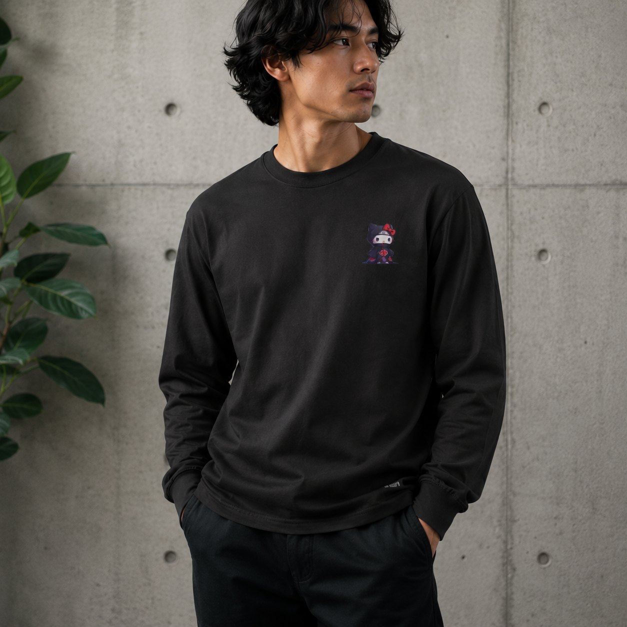 Unisex Garment-dyed Long Sleeve T-Shirt